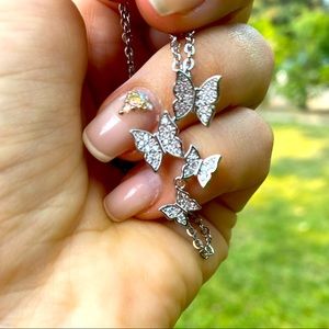 New Sterling silver Butterfly 🦋 Necklace